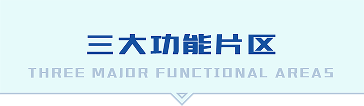 三大功能片区